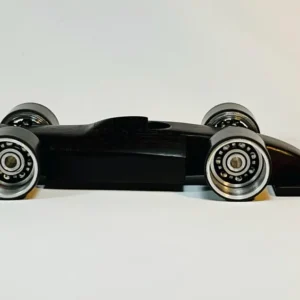 Handcrafted Black Walnut Wood Race Car