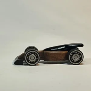 Handcrafted Walnut Wood Race Car