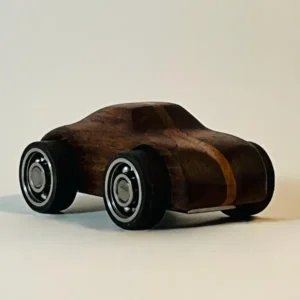 Handmade Walnut Porsche 911 Inspired Toy Car